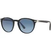 Persol zonnebril PO3152 9014Q8 Zwart Azure Gradient Blue