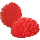 Springos Massage Bal Triggerpoint Bal Massage Massage Accessoires Rood 16 cm