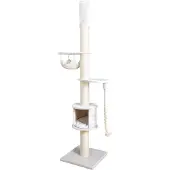 Laroy Ebi Krabpaal Chester | 58x58x220-250cm Creme