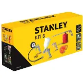 Stanley Luchtgereedschapset (8-delig)