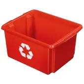 Sunware Kringloopbak Nesta, 32 l, L 455 x B 360 x H 240 mm, rood
