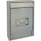 Toolland Brievenbus - (Gegalvaniseerd staal, Zilver)
