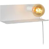 Lucide wandlamp Sebo wit 1x40W