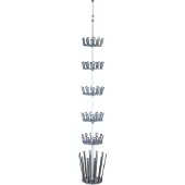 SmartaSaker Telescooprek Achilles voor schoenen (set, 7-delig)