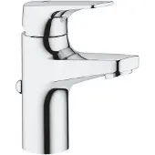 GROHE Wastafelkraan start flow 1-gats s-size 28 mm cartouche met waste chroom