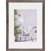 Henzo Fotolijst Modern 30x40cm grijs grijs Hout Fotolijst