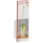 Cosy & Trendy Rietjes recht 21,4 cm grijs 20 stuks