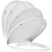 Allibert 824421 Boreo WC-zitting Wit Glanzend
