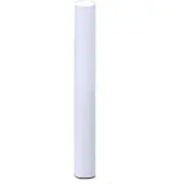 Newgarden Fity 160 - buiten vloerlamp - Ø 19 x 160 cm - 20W LED incl. - IP65 - wit - koel witte lichtkleur