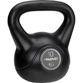 Avento Plastic Concrete 10kg Kettlebell Zwart 10 kg