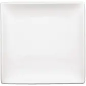 Olympia Vierkante gerecht bord wit 14 cm (stuks 12)