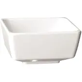 Aps Float melamine vierkante kom wit 20,5cm