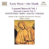 OUTHERE Capella Musicale Di San Petronio - Lamenti Barocchi 1 (CD)