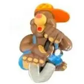 Schleich Henk de Mol – met schep en bouwvakkershelm – Alfred Jodocus Kwak – – ca. 6 cm