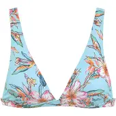 LASCANA Bikinitop marine / lichtblauw / geel / oranje / lichtroze