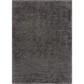 Muratap Porto soft fluffy vloerkleed hoogpolig effen donker 200x290 cm