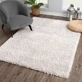 Muratap Porto soft fluffy vloerkleed hoogpolig effen licht 80x150 cm