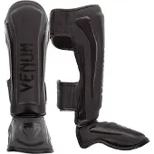 Venum Elite Standup Shinguards - Matte Black