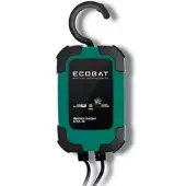 Ecobat EBC1 accu-/druppellader voor Lood, AGM, Gel, Start-Stop (6-12 V, 1 A)