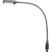 Adam hall SLED 1 Ultra USB Zwanehalslamp Zwanehalslamp