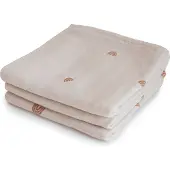 Mushie Mousseline doeken 3-Pack Regenbogen