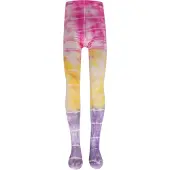 Ewers Kindermaillot met Batik Print - Lila/Geel/Roze - 152/164