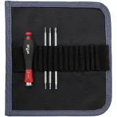 Wiha 269 T4 SET 4tlg Wisselklingset 4-delig Plat, Kruiskop Phillips Werkplaats
