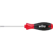 Wiha 302060100 Schroevendraaier SoftFinish sleufkop met ronde kling 6.0 mm x 100 mm - 27754