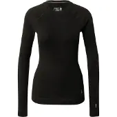 Smartwool Ondershirt Women Classic Thermal Merino Base Layer Crew Boxed Black-M