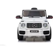 Mercedes-Benz Elektrische Kinderauto G63 AMG Wit 12V Met Afstandsbediening
