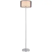 LumenXL Vloerlamp Catalina nikkel gesatineerd