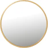 J-Line Mirror mona round iron/glass gold large