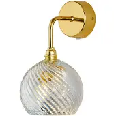 Ebb & Flow Rowan Kristallen Wandlamp Gold | Swirl E14 IP20