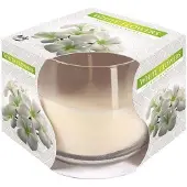 COSY&TRENDY Cosy & Trendy Ct Geurkaars Glas White Flowers-wit