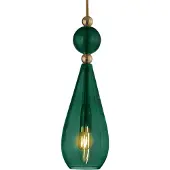 Ebb & Flow Smykke Hanglamp Shiny Gold | Ivy Green | Ivy Green E14 IP20