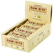 Rawbite RAW Bite Biologische Kokosnoot Repen 12x50 g Reep