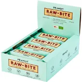 Rawbite RAW Bite Biologische Pinda Repen 12x50 g Reep