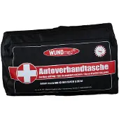 WUNDmed 44-delige Auto verbanddoos - EHBO set in etui - zwart
