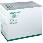 Vliwazell Ster 20x40 12 St Compressen