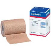Acrylastic langselastisch verband 2,5 m x 6 cm 1 St Verband