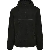 Brandit Fleece jas 'Teddyfleece Worker' zwart