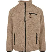 Brandit Fleece jas camel / zwart