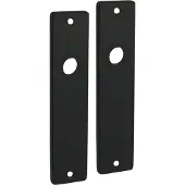 Starx Deurschild †“ Kortschild Blind †“ Deurbeslag Binnendeur - Aluminium - Zwart