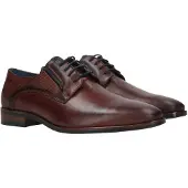 Berkelmans Sameiro Nette veterschoenen | Maat 46 Heren Cognac