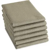 DDDDD Theedoek Logo Taupe 60 x 65 cm (6-Delig)