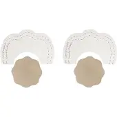 Bye Bra Borstlift Tape Women Silicone Nipple Covers Beige-Maat A-C