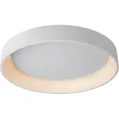 Lucide LED-plafondlamp Talowe, dimbaar, wit / opaal, Woon-/ Eetkamer, Aluminium, Modern, LED plafondlamp