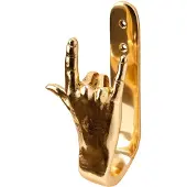 Pols Potten Haakje Hook I-Love-You Gold