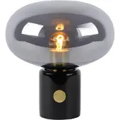 Lucide CHARLIZE - Tafellamp - Ø 23 cm - 1xE27 - Zwart