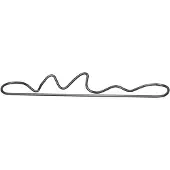 Ferm Living Handdoekenrek Curvature Black Brass